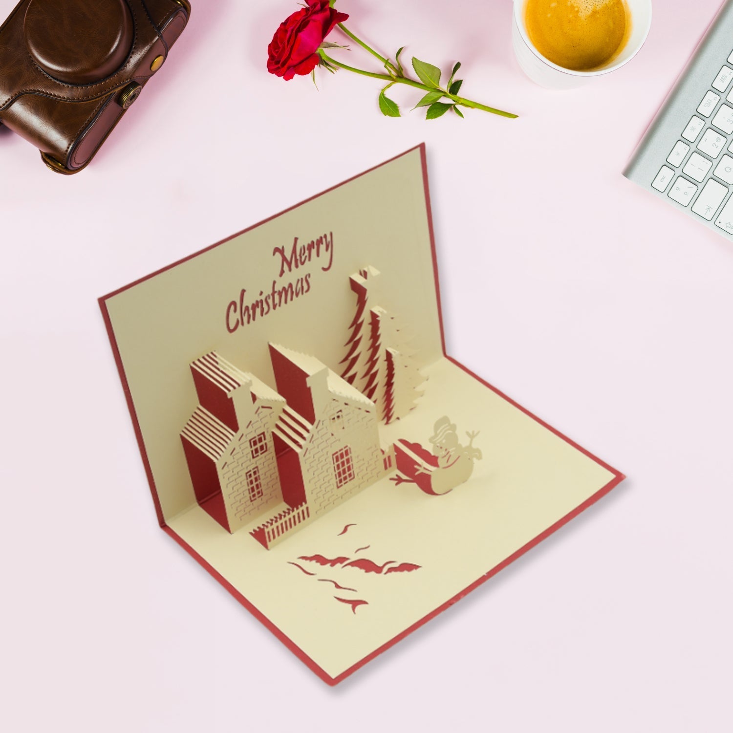 3D Paper Wish Card – High Quality Greeting Card for Birthday, Valentine, Love, Christmas & More (1 Pc) 3D Paper Wish Card – High Quality Greeting Card for Birthday, Valentine, Love, Christmas & More (1 Pc)